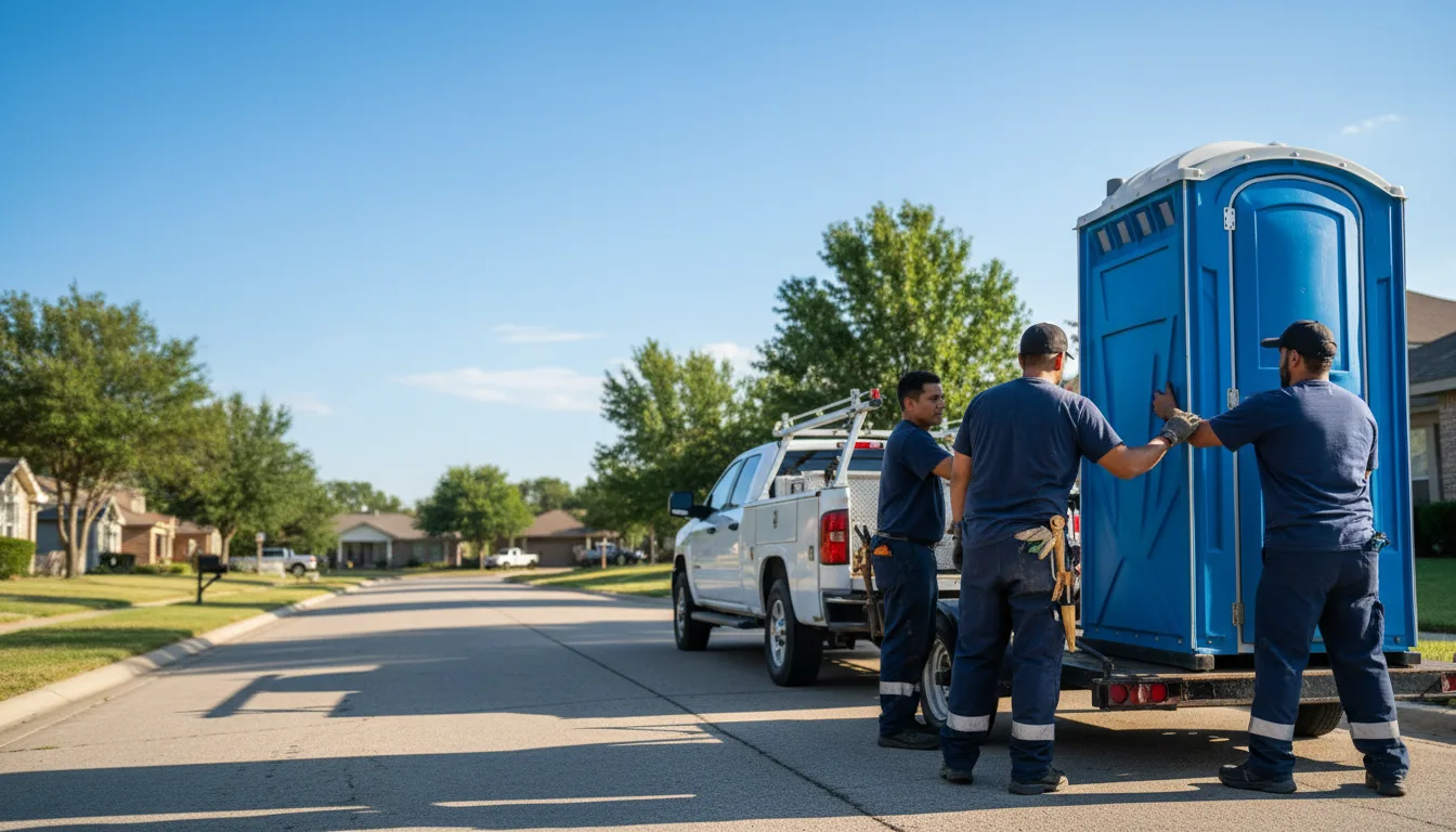Portable Toilet Rental in Garber, OK near me